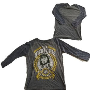 Zion Rootswear Bob Marley  3/4 Long Sz Small